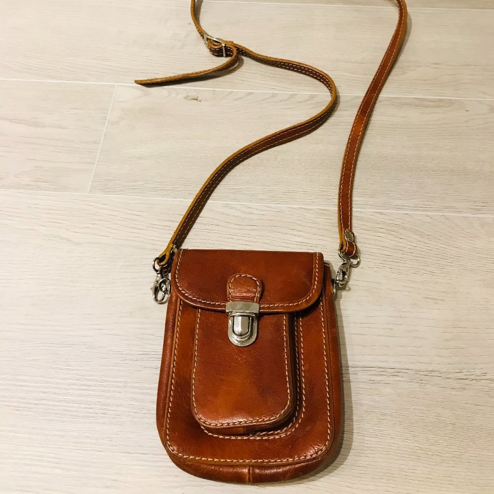 Genuine Italian Leather Crossbody